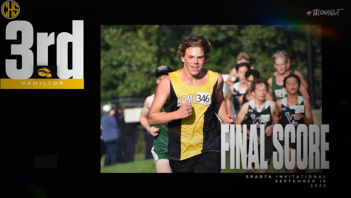 Boys Cross Country finishes 3rd at the Sparta Invitational