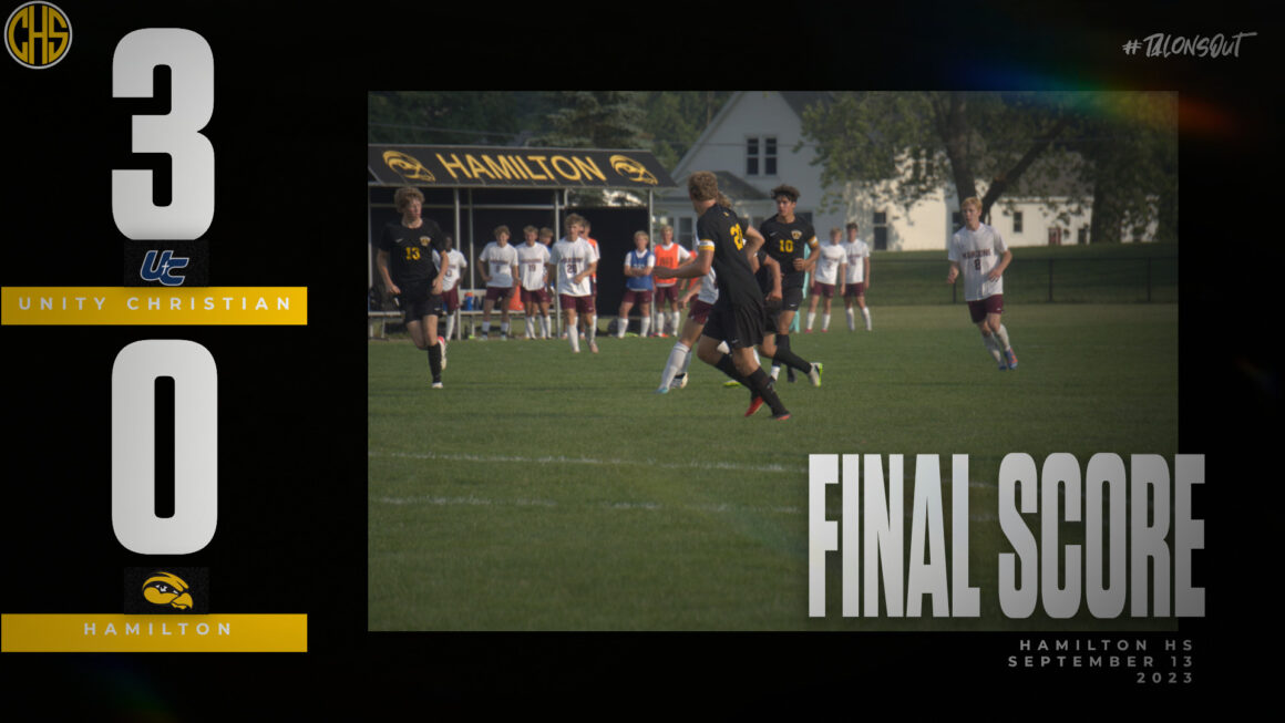 Boys Soccer Gets Overpowered Against Unity Christian 9/13