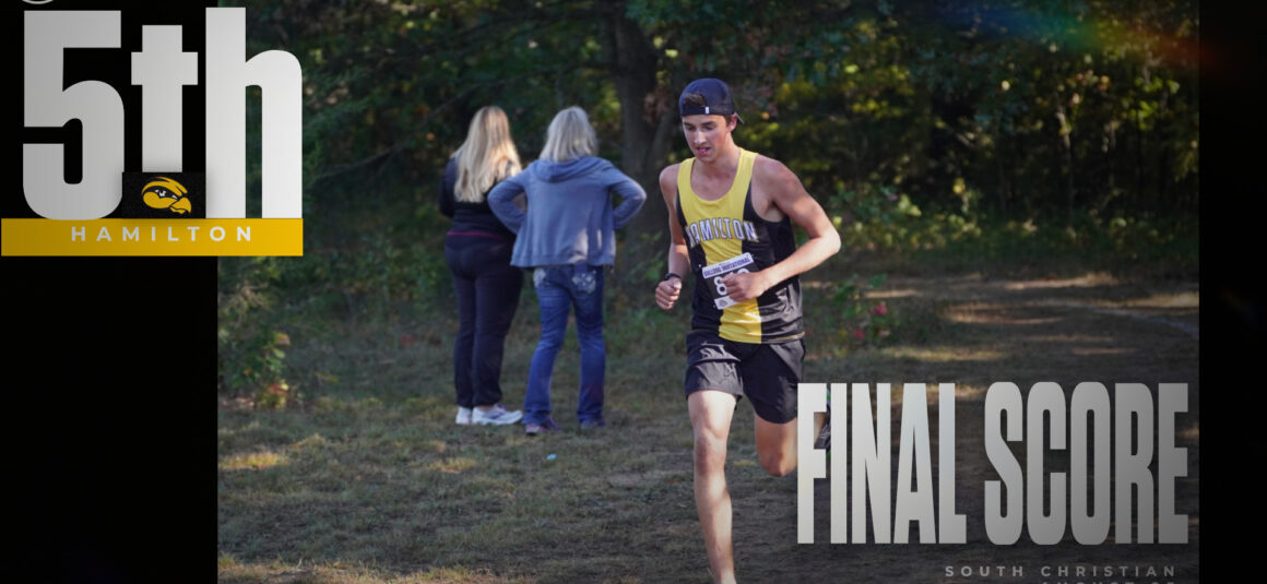 Boys Cross Country runs into 5th place at South Christian