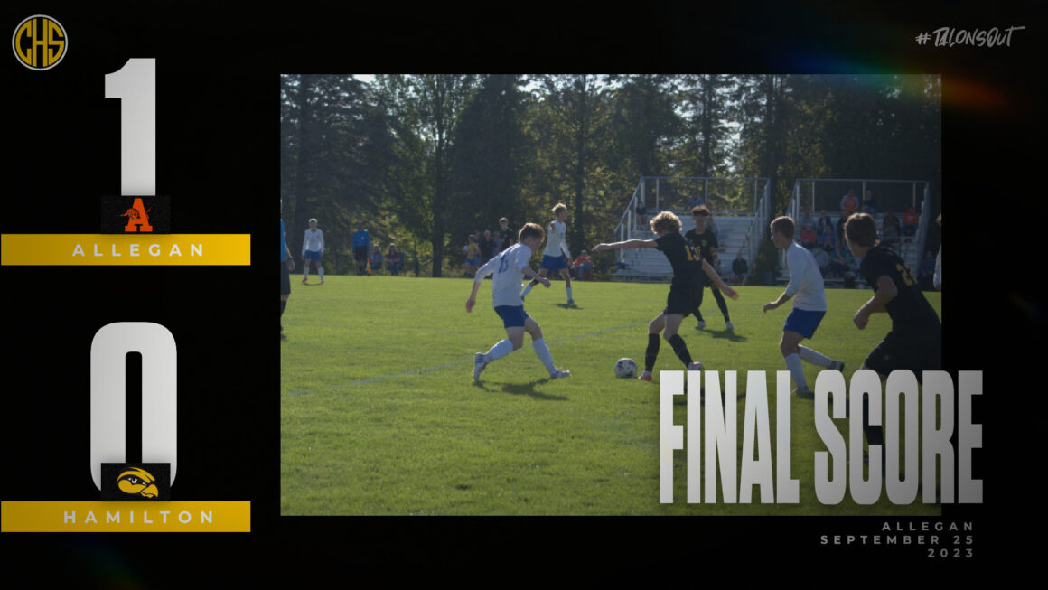 Hamilton Falls Just Short to Allegan 9/25