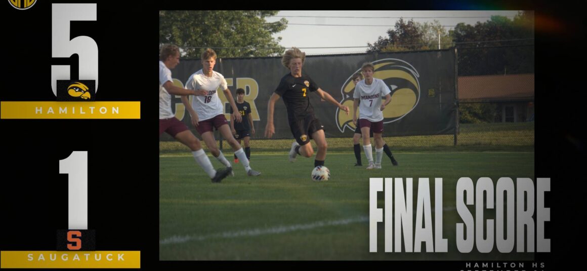 Boys Soccer Dominates vs. Saugatuck 9/14
