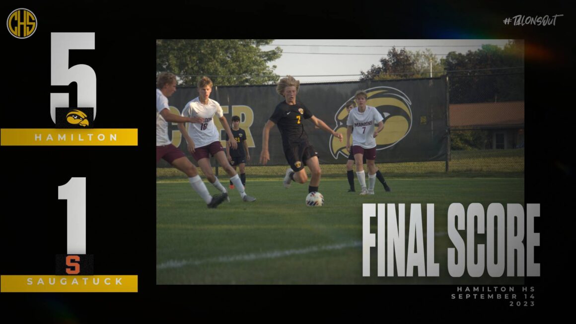 Boys Soccer Dominates vs. Saugatuck 9/14