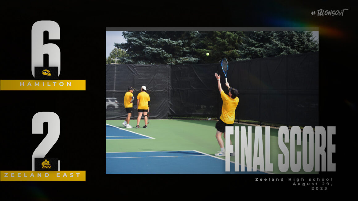 Boys Tennis Holds On Vs Zeeland East