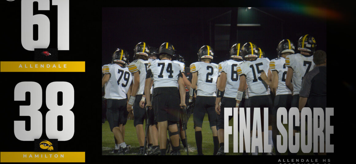 Hamilton Falls Short of Allendale Final Score 61-38