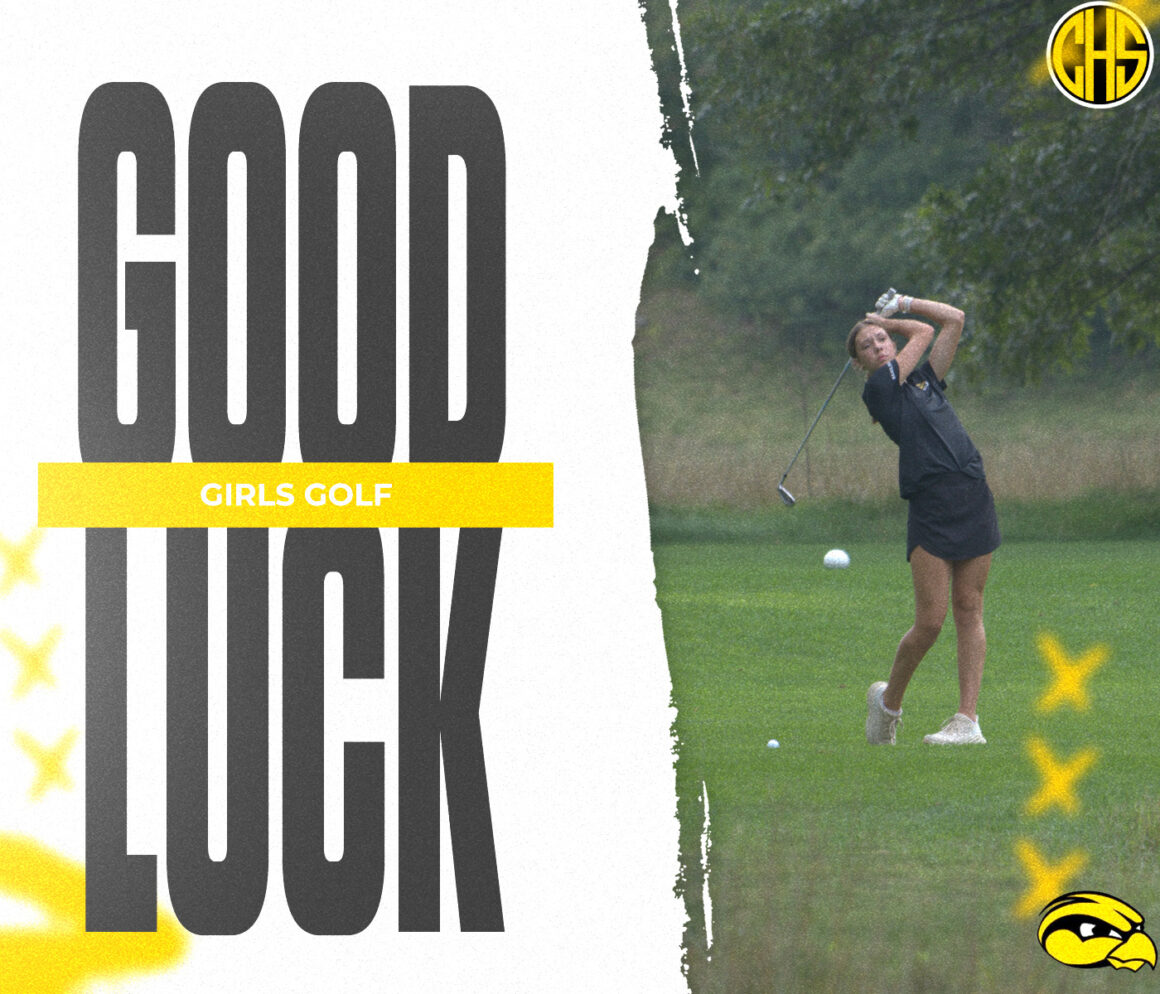 Goodluck to Girls Golf!