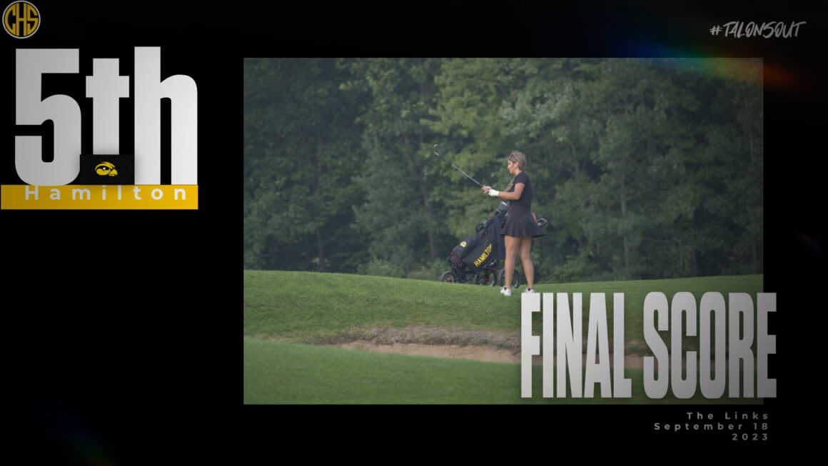 Girls Golf took 5th at The Links