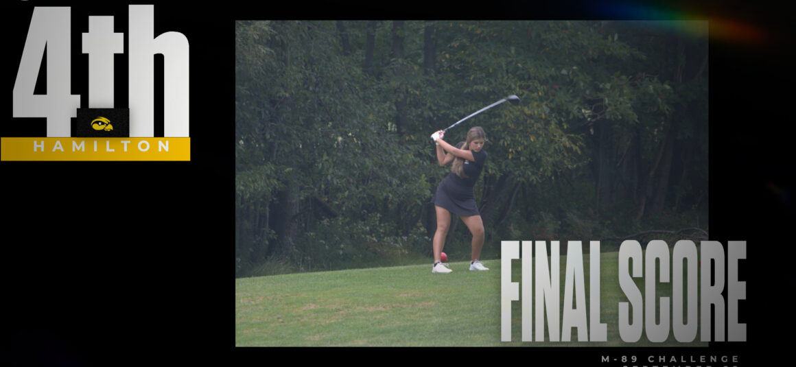 Girls Golf claimed 4th in the M-89 Challenge