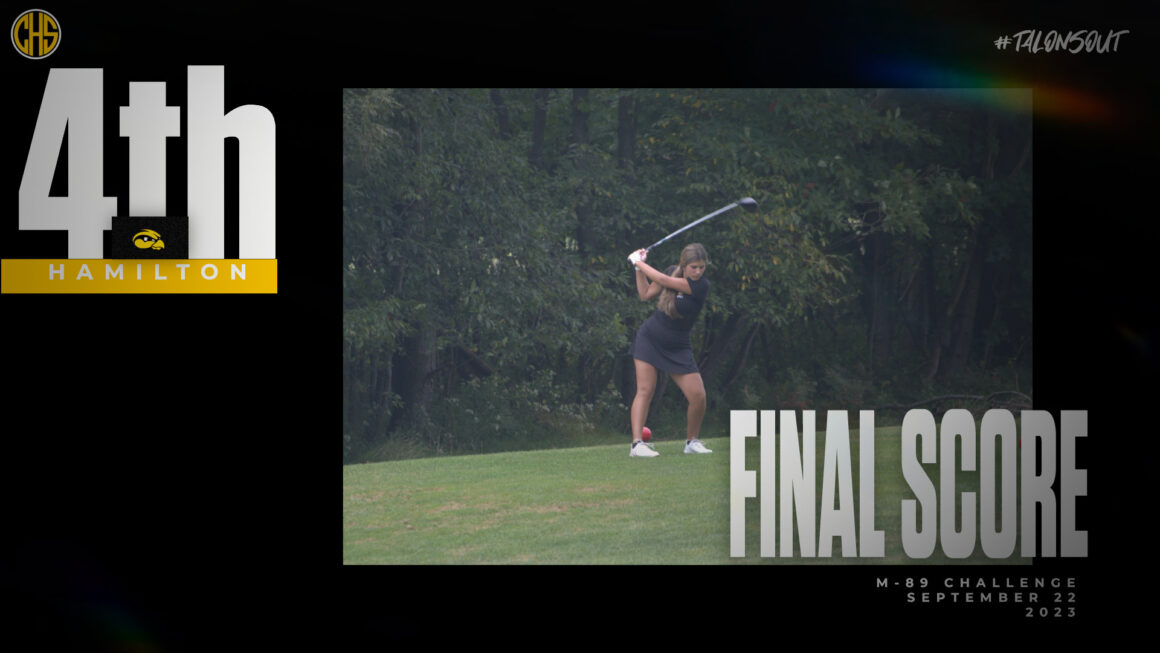 Girls Golf claimed 4th in the M-89 Challenge