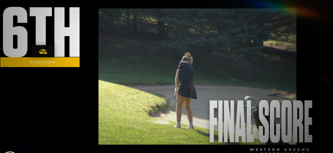 Girls Golf finished 6th at Western Greens