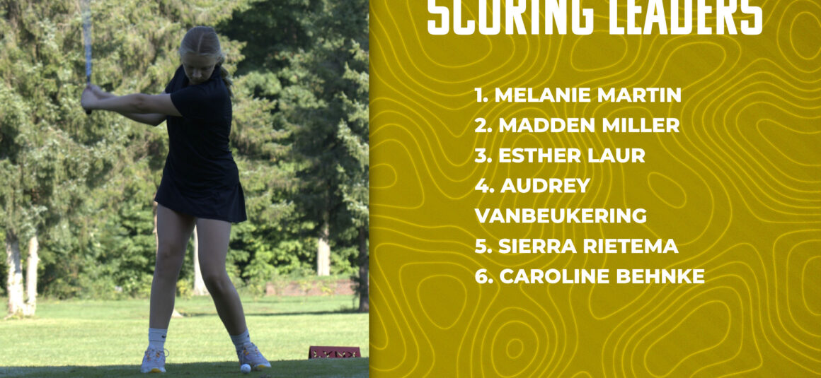 Girls Golf Scoring Leaders in the M-89 Challenge