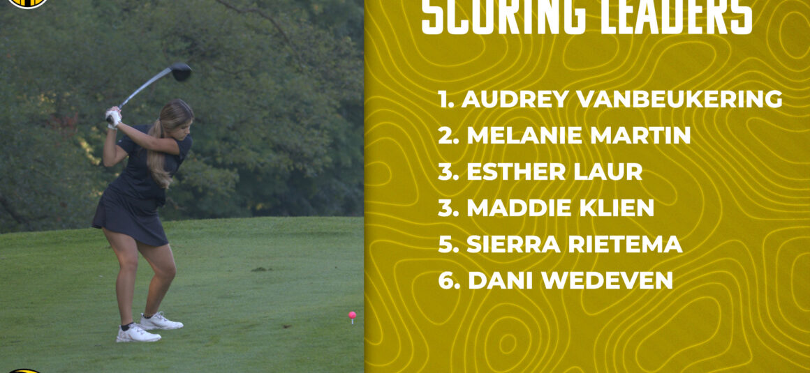 Girls Golf Scoring Leaders from Western Greens 9/25