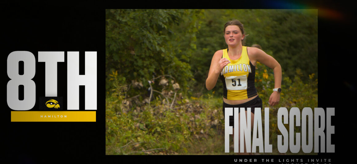 Girls Cross Country fell by taking 8th place in the Under The Lights Invite 8/25