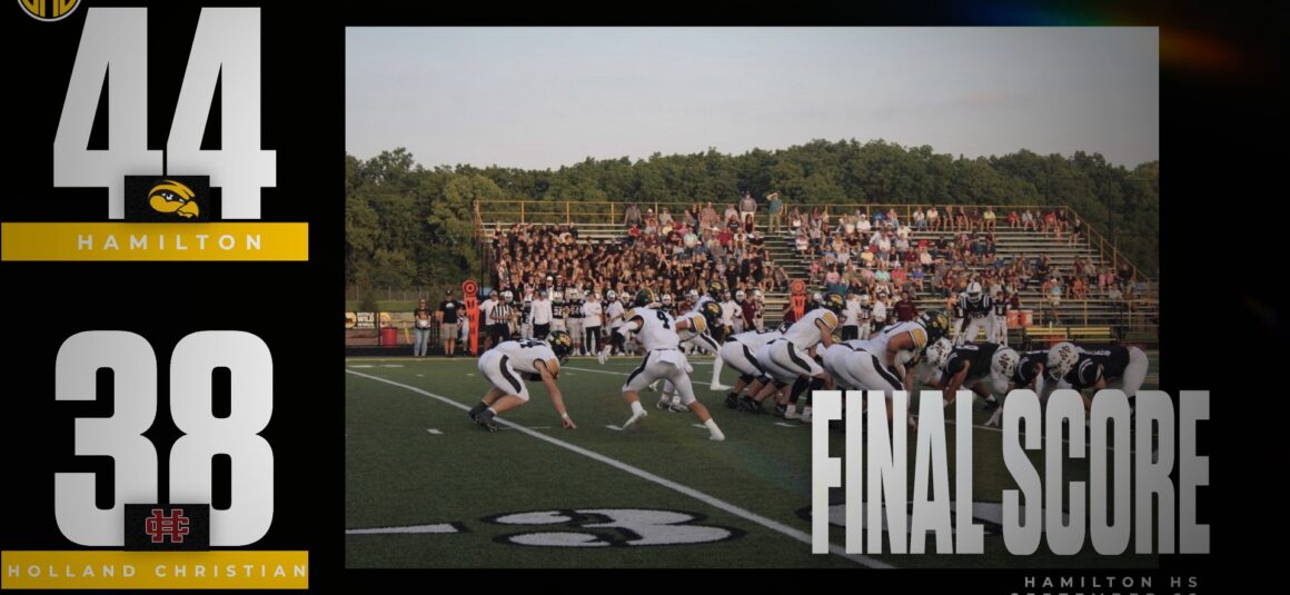 Hamilton Dominates Holland Christian 44-38
