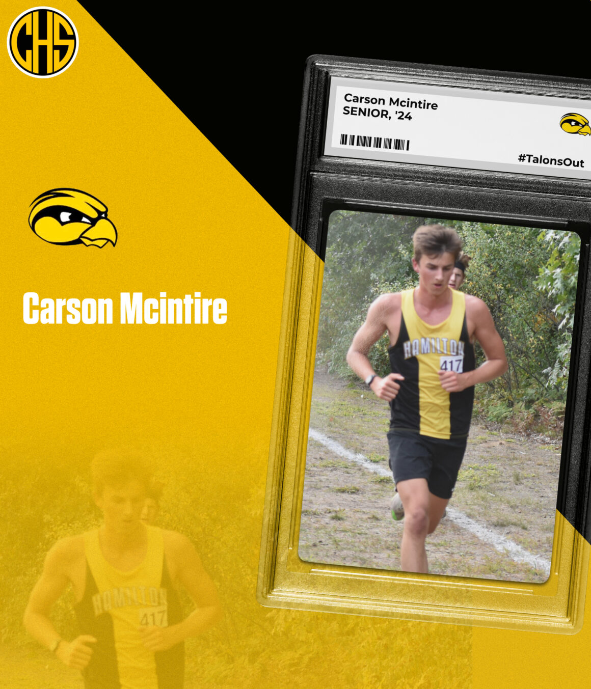 Carson McIntire Boys XC Runner