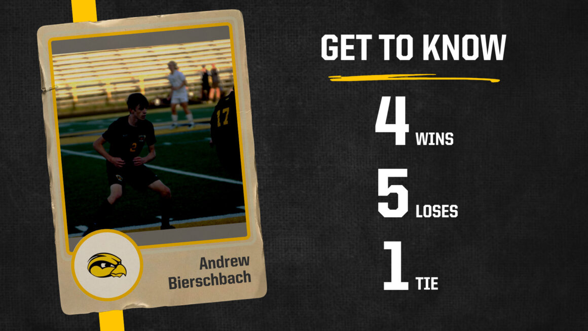 Meet the Athlete: Andrew Bierschbach, Boys Soccer