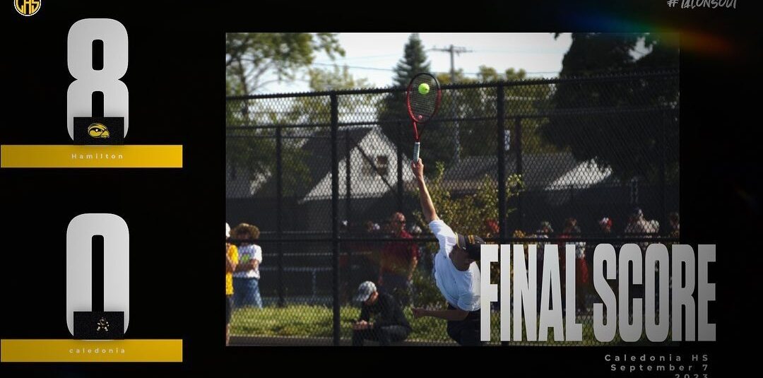 Boys Tennis Conquers Caledonia In This Hamilton Tennis match
