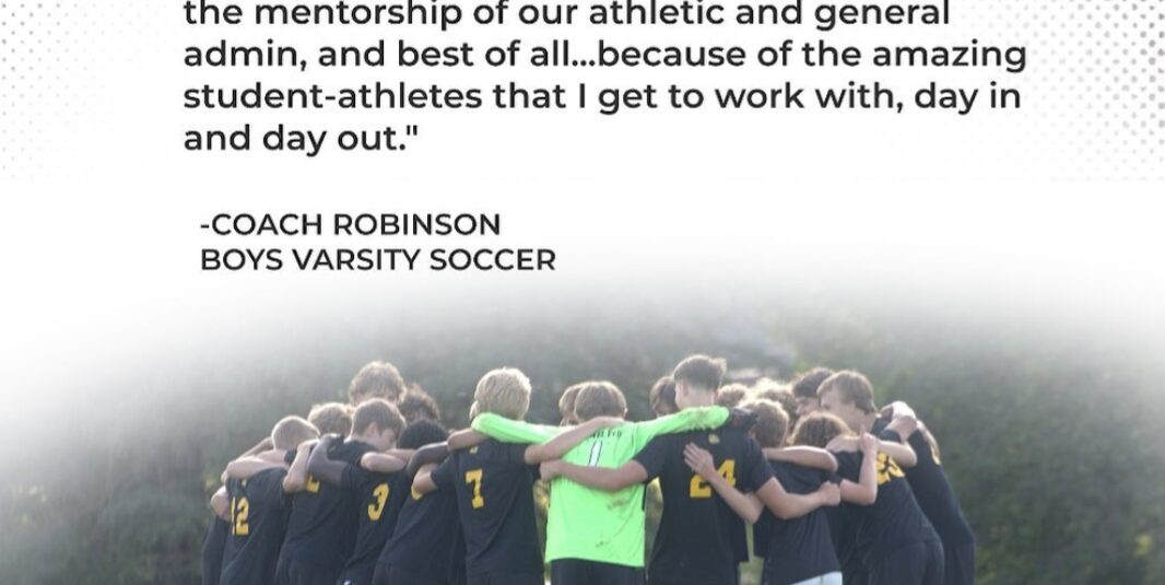 Quote of the Week from Coach Robinson