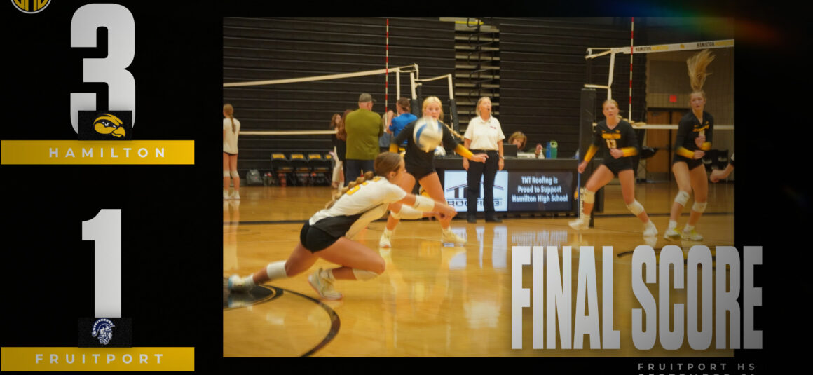 Hamilton Volleyball wins another victory over Fruitport 3-1