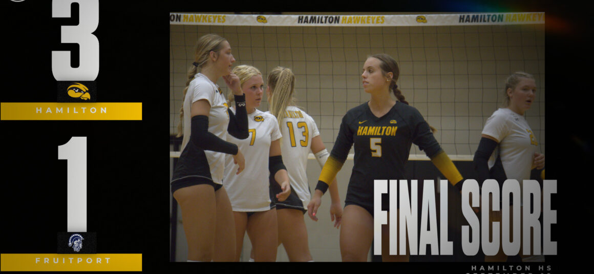 Hamilton Volleyball beats Fruitport 3-1