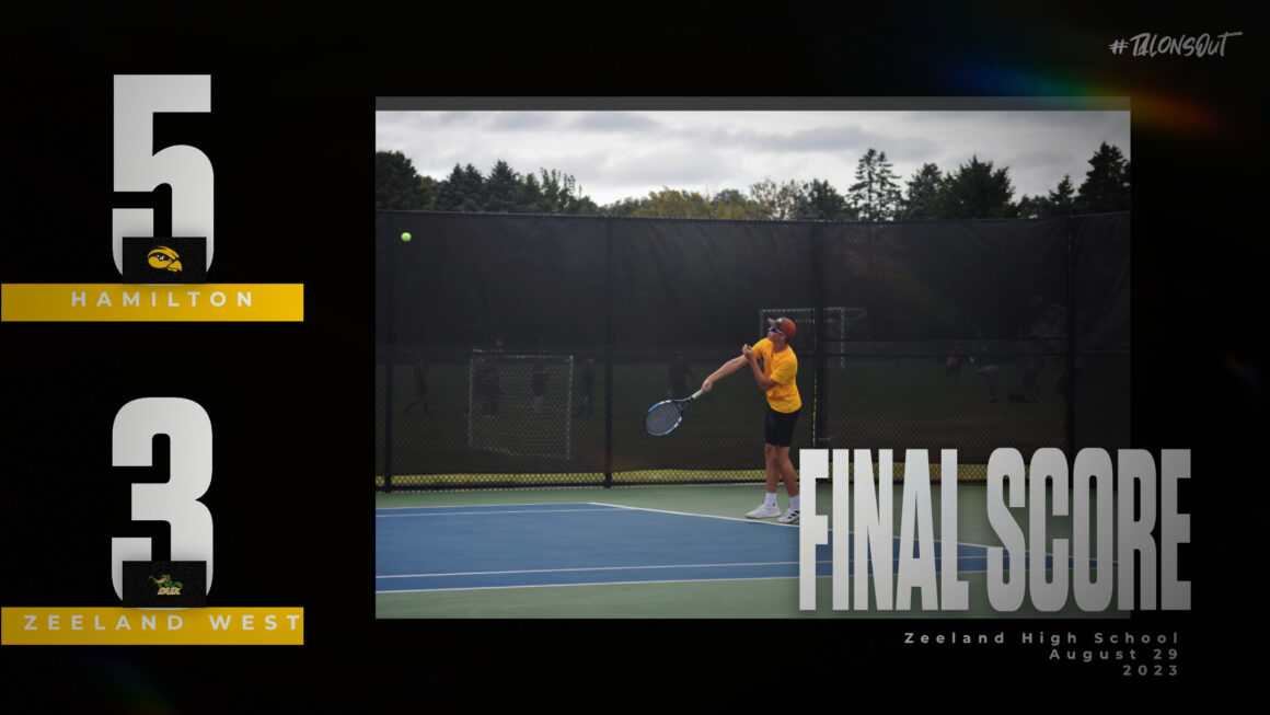 Hamilton Boys Tennis Squeeze By Zeeland West