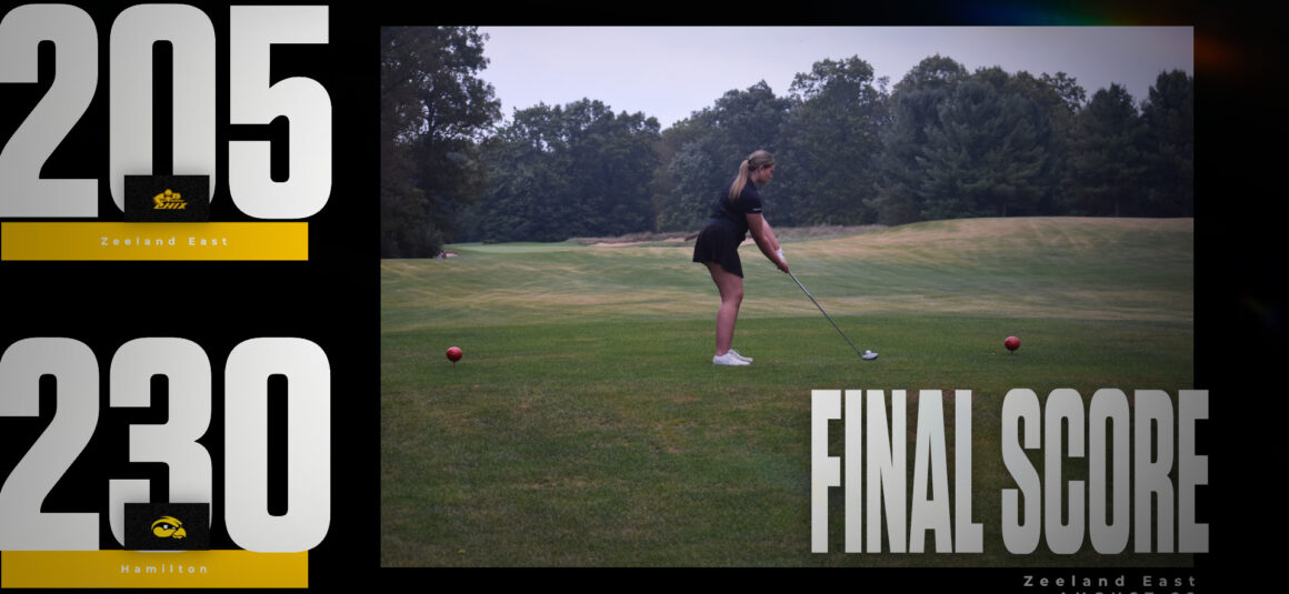 Girls Golf swung a 205 at Zeeland East!