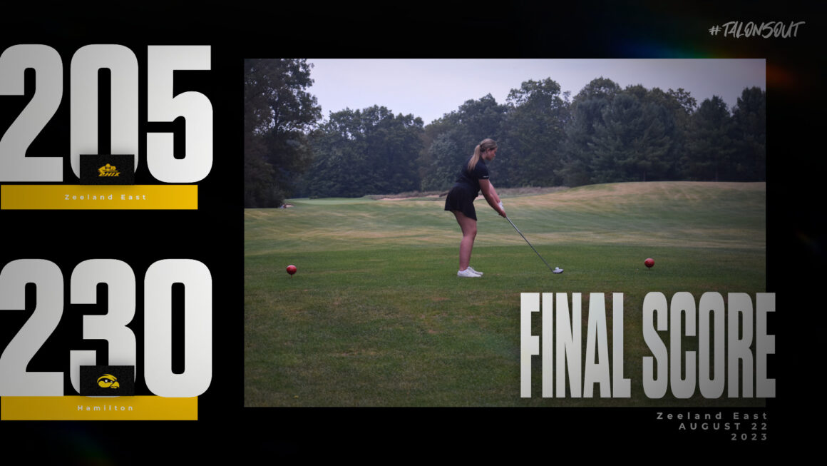 Girls Golf swung a 205 at Zeeland East!
