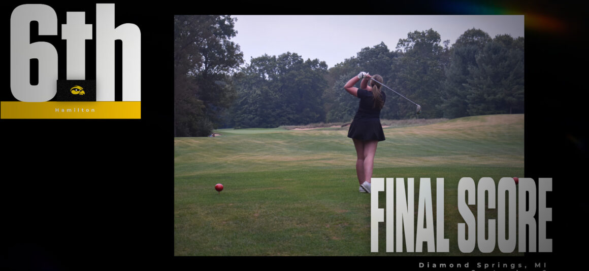 Girls Golf finished 6th at Diamond Springs