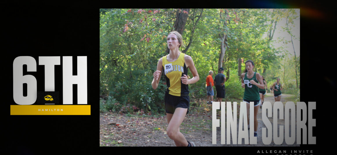 Girls Cross Country Battled to 6th in Allegan Invite on 10/7