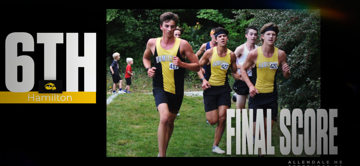 Boys Cross Country Sails into 6th Place At Allendale