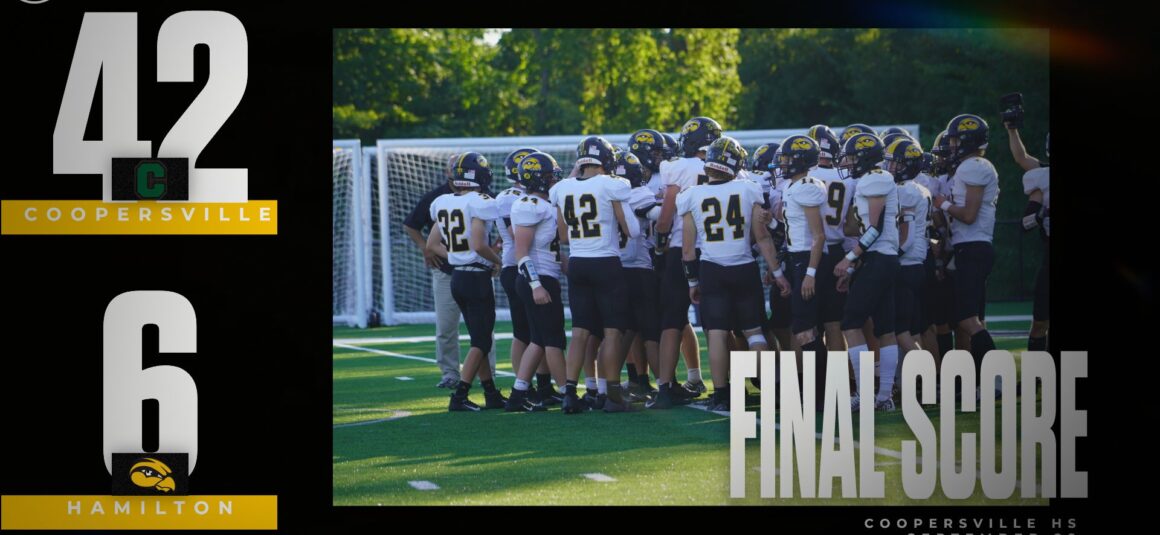 Hamilton Falls Short To Coopersville 42-6
