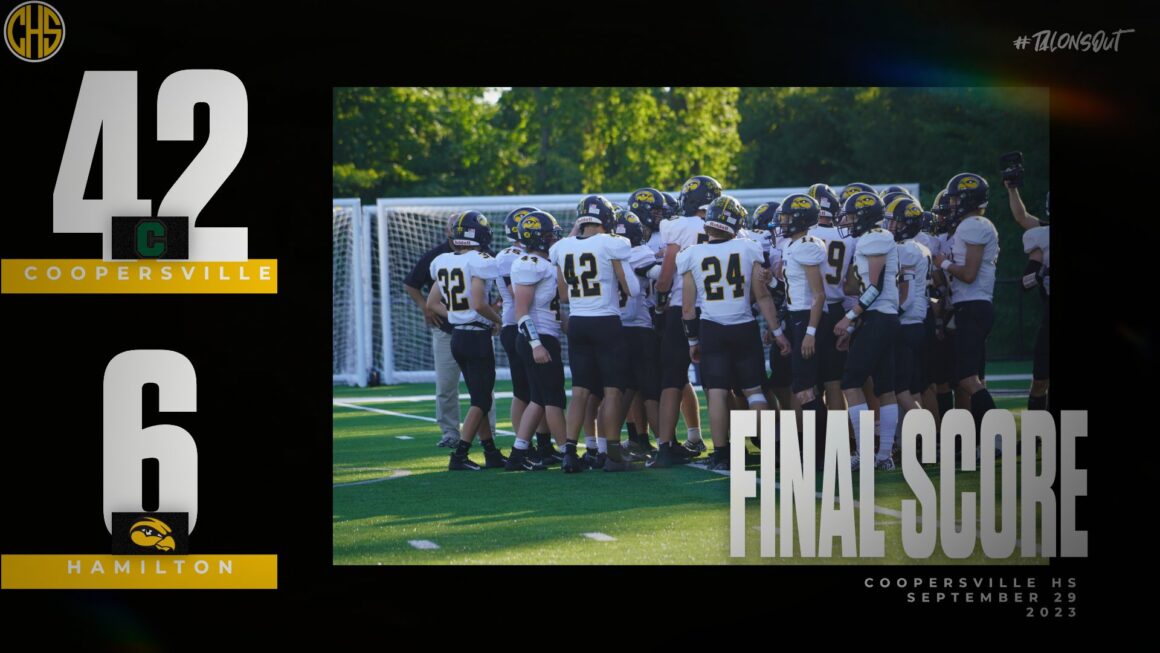 Hamilton Falls Short To Coopersville 42-6