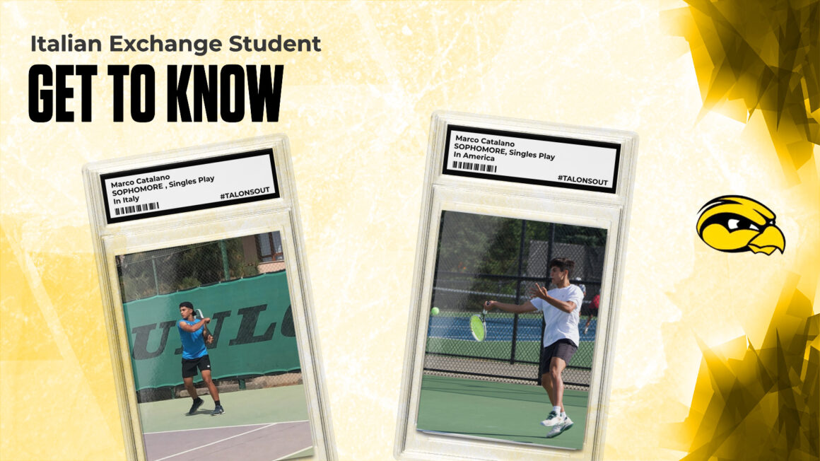 Meet the Athlete: Marco Catalano, Boy’s Tennis
