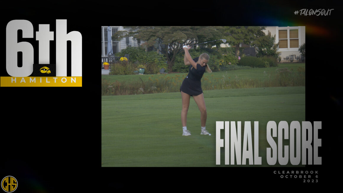 Girl’s Golf continues with 6th place finish!