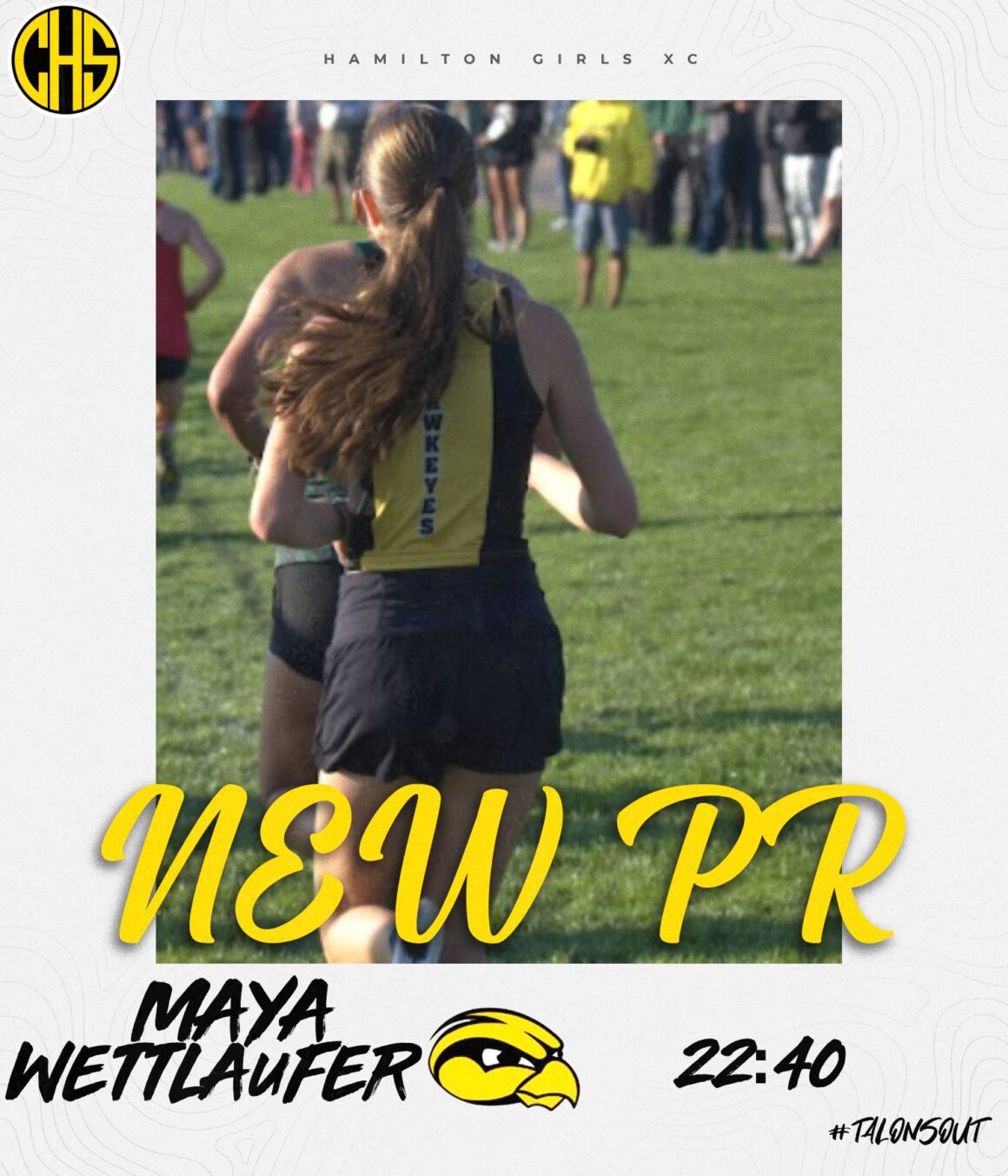 Maya Wettlaufer New PR