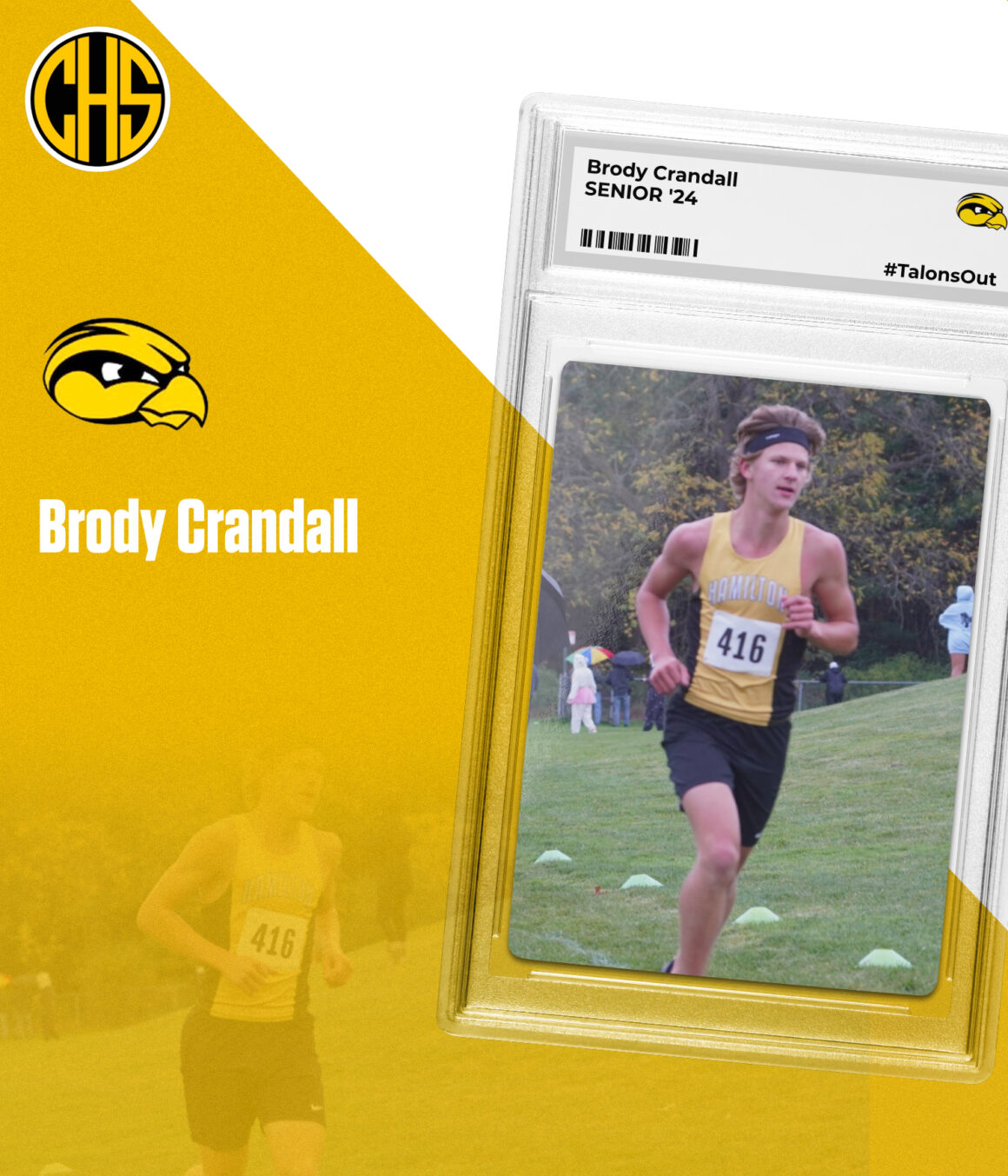 Brody Crandall Boys XC Runner
