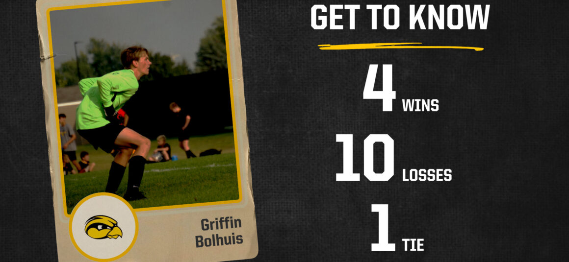 Meet the Athlete: Griffin Bolhuis, Boys Soccer
