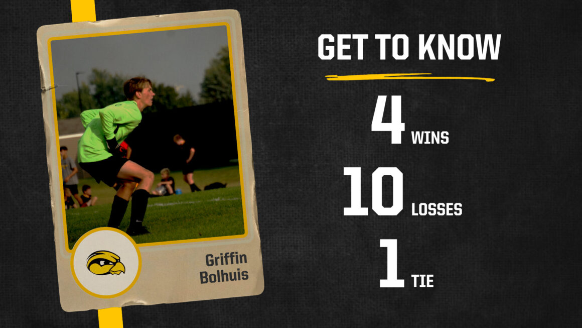 Meet the Athlete: Griffin Bolhuis, Boys Soccer