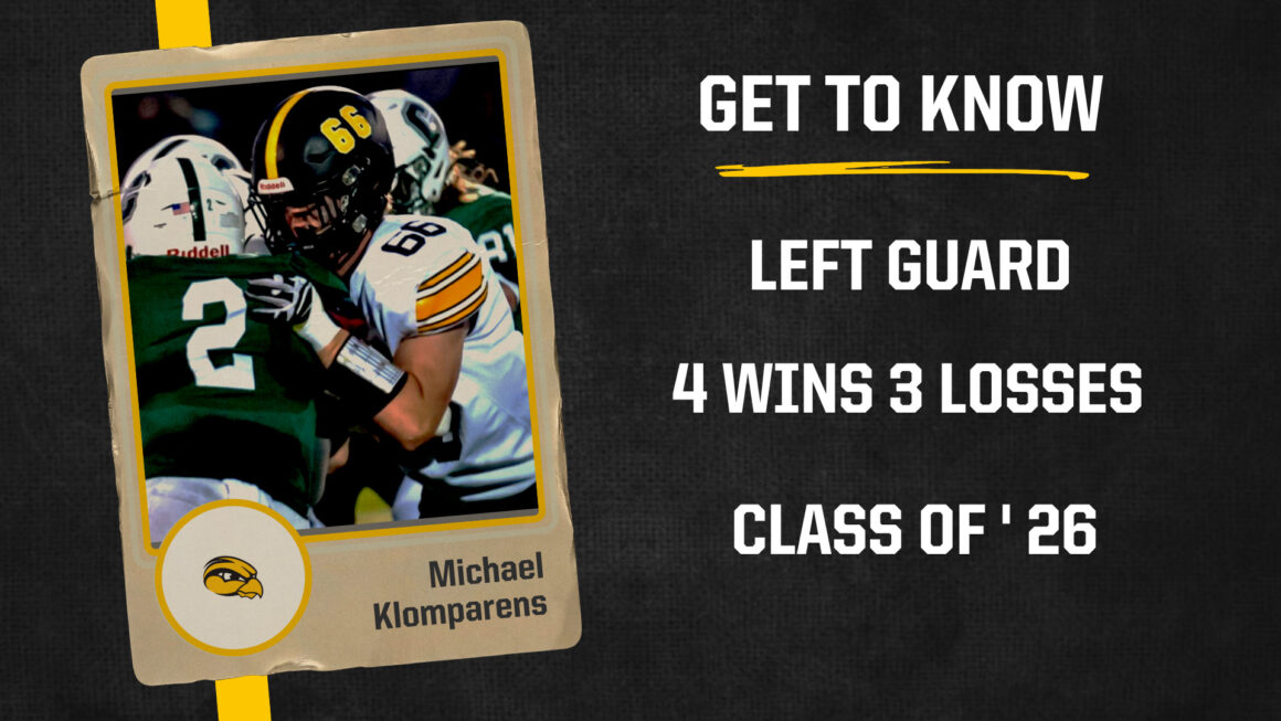 Meet The Athlete: Michael Klomparens, Football Meet The Athlete: Michael Klomparens, Football