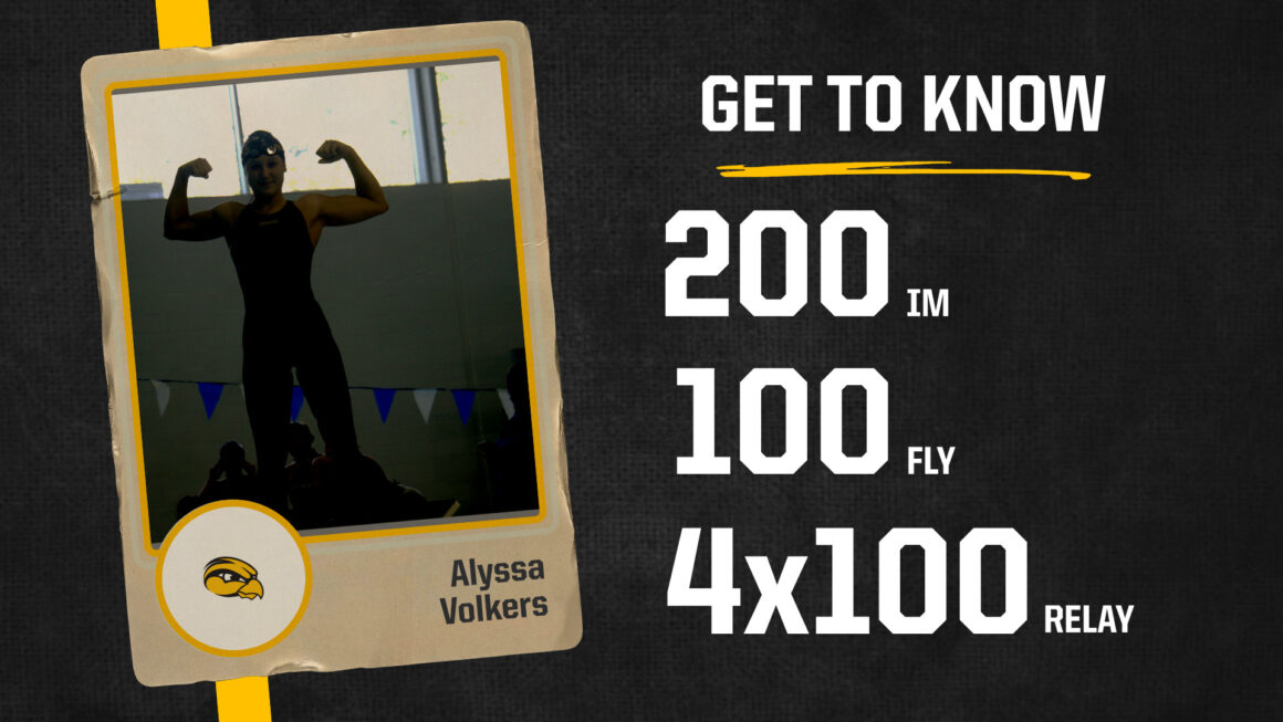 Meet The Athlete: Alyssa Volkers, Girls Swim and Dive Meet The Athlete: Alyssa Volkers, Girls Swim and Dive