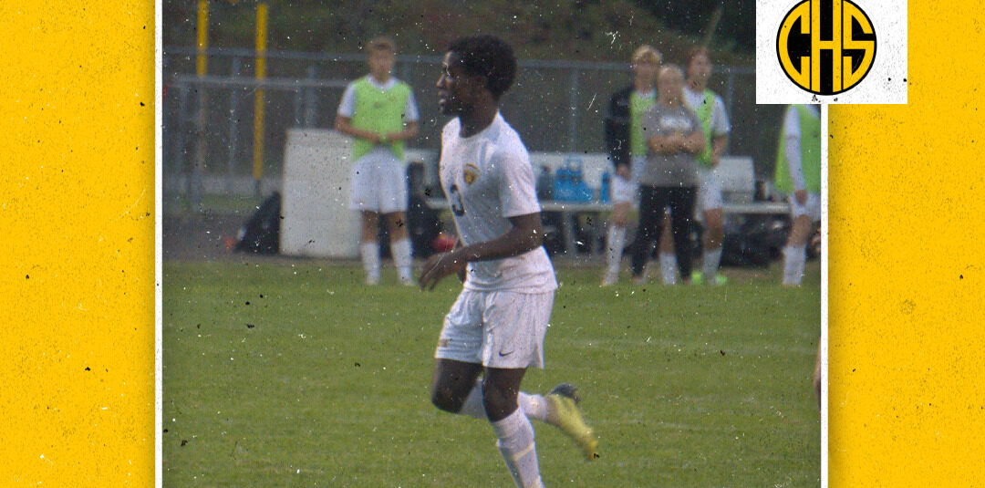 Thank You to Senior Zinabu Dykstra of Boys Soccer!