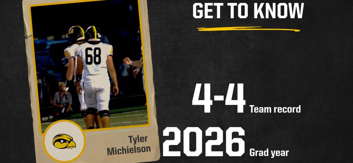 Meet the Athlete: Tyler Michielsen, Football
