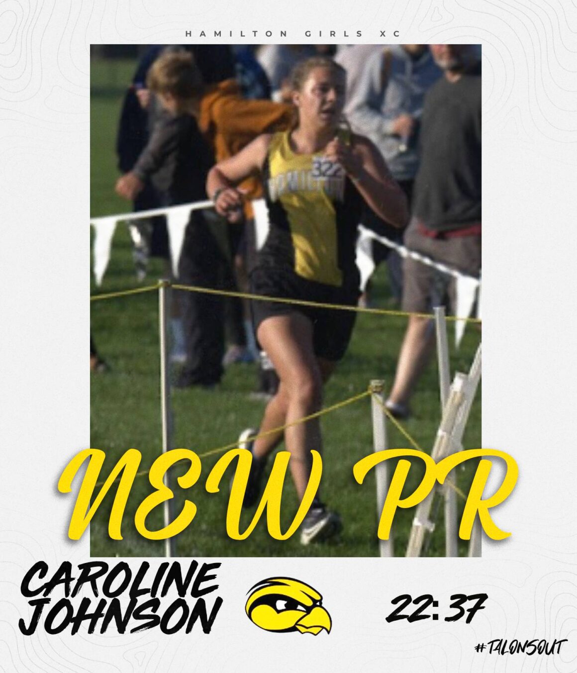 Caroline Johnson New PR