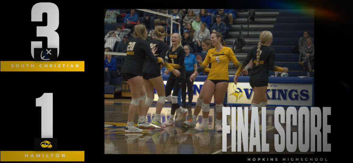 Volleyball falls short to South Christian.