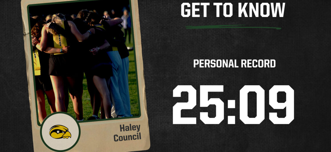 Meet the Athlete: Haley Council, Girls Cross Country