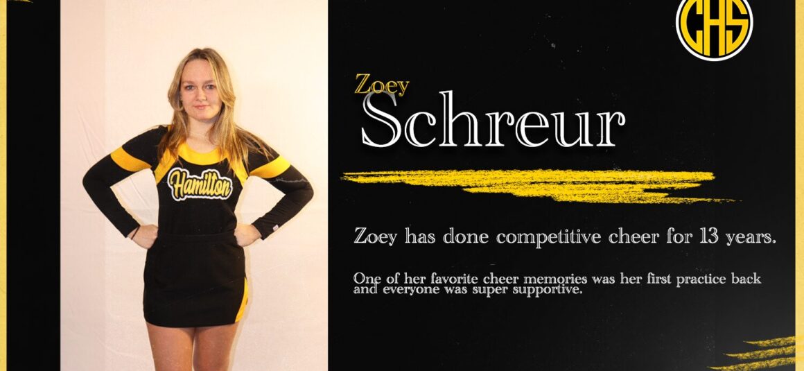 Introducing Zoey Schreur