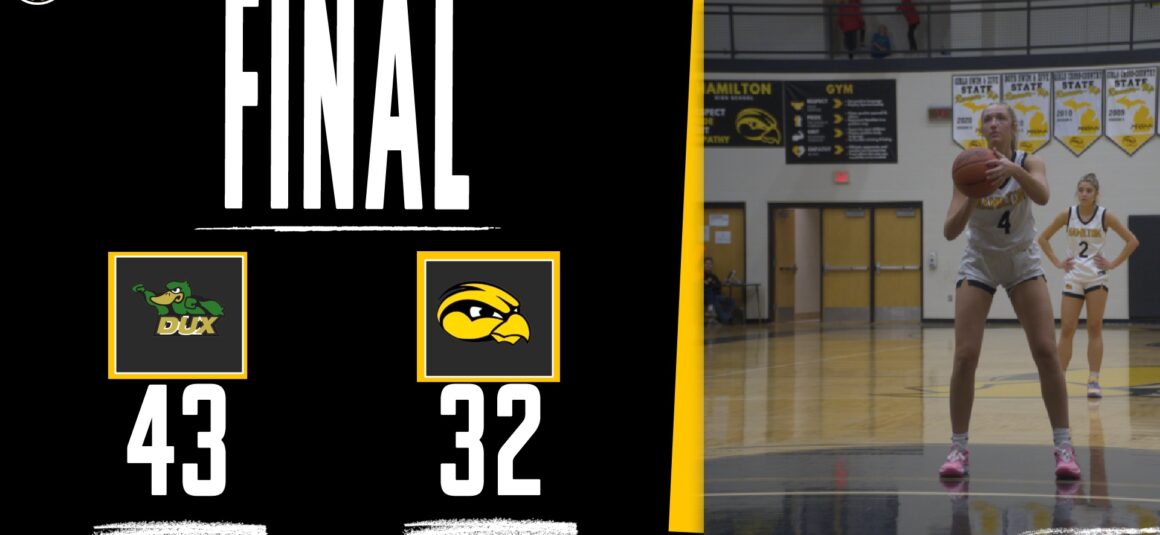Hamilton Falls Short to Zeeland West, 43-32