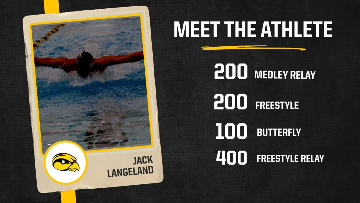 Meet the Athlete: Jack Langeland, Boys Swim and Dive Meet the Athlete: Jack Langeland, Boys Swim and Dive