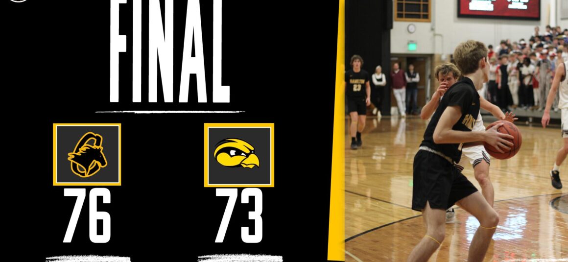 Boys Basketball edged by Covenant Christian