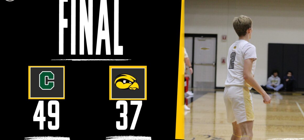 Boys Basketball overpowered by Coopersville Broncos