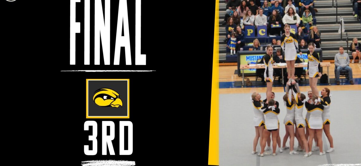 Competitive Cheer placed 3rd at the Otsego Invitational